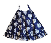 Tropical Monstera Strap Dress