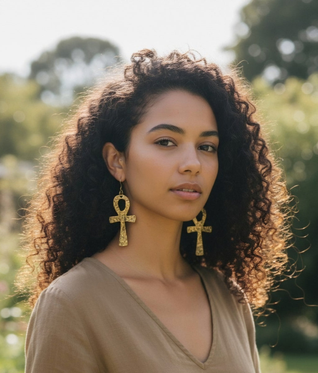 Ankh Essence Earrings
