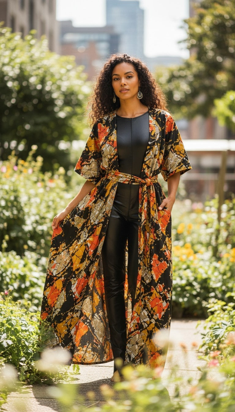 Autumn Ember Kimono