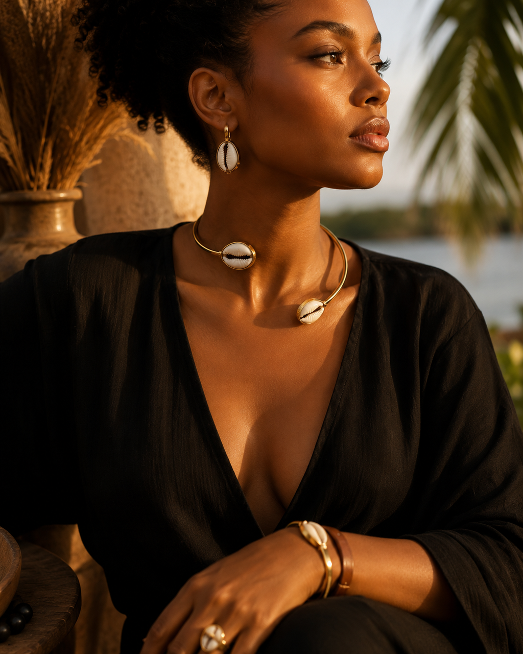 Choker - Pwani Cowrie