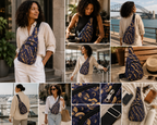 Crossbody – Indigo Wave