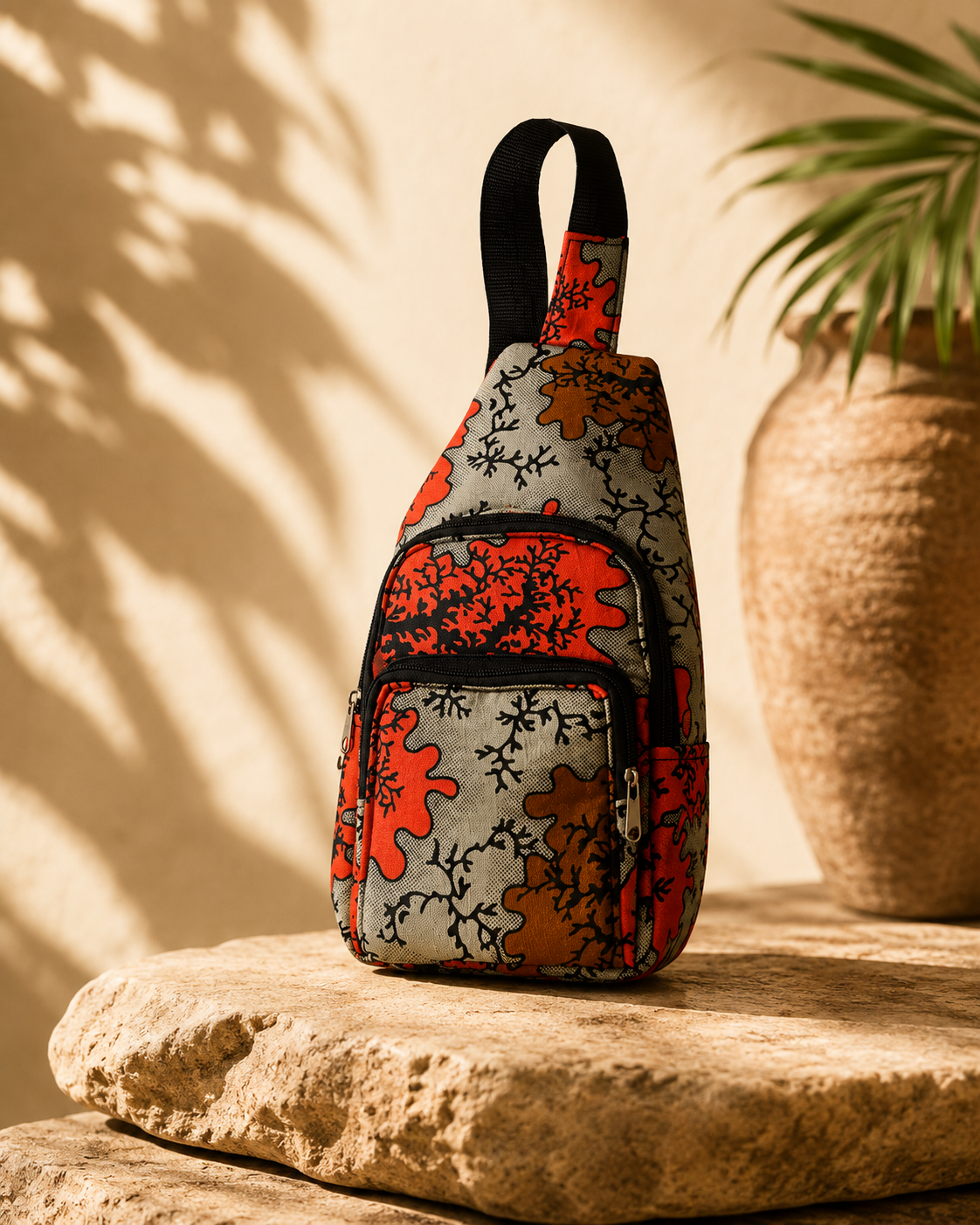 Crossbody – Coral Earth