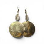 Duara Disc Earrings