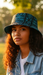 Indigo Tribe Bucket Hat