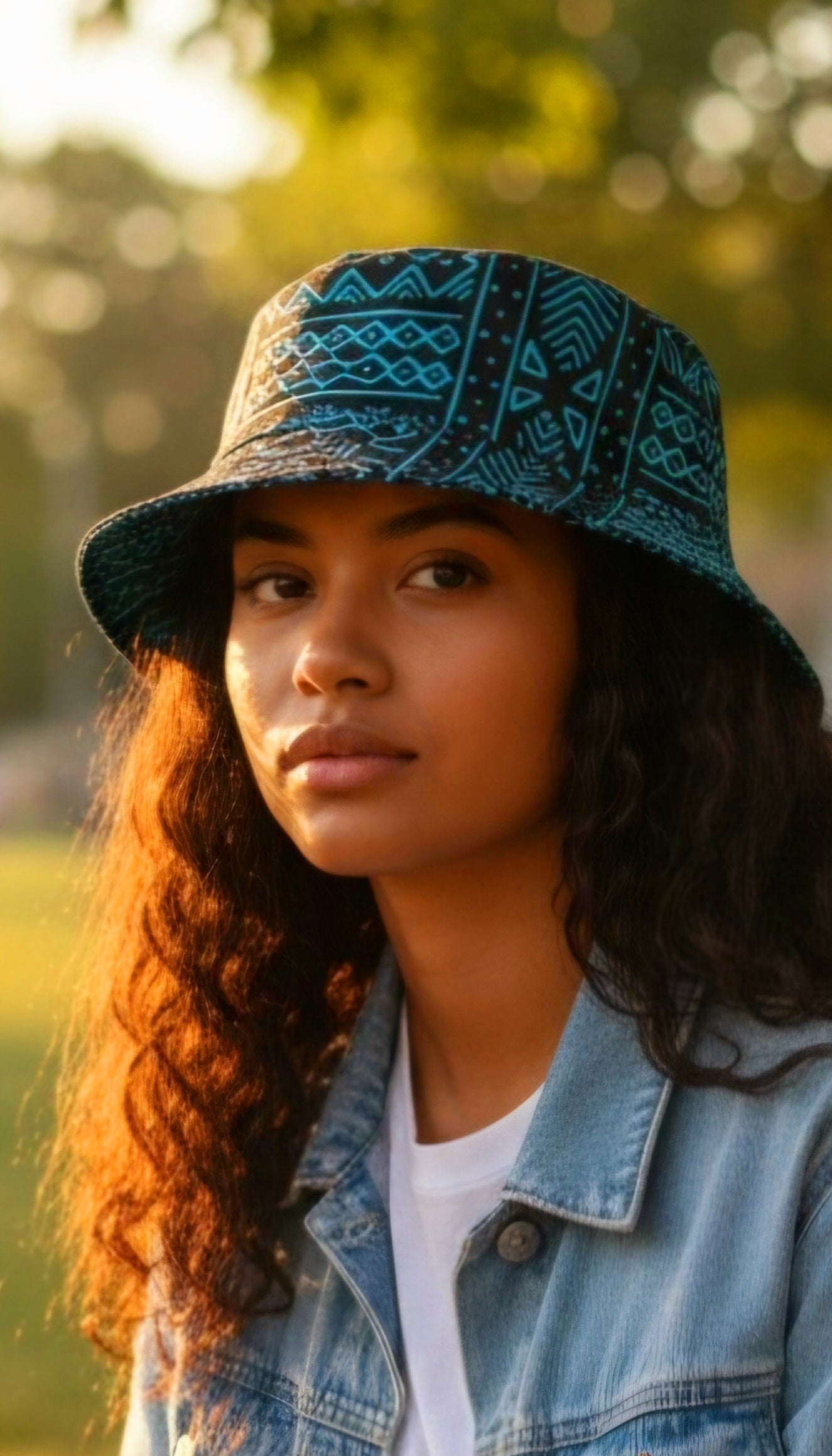 Indigo Tribe Bucket Hat