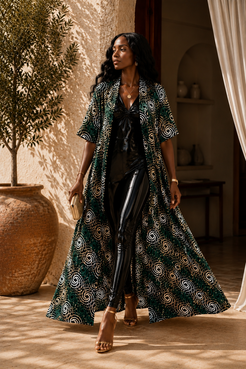 Kimono - Zuri Swirl