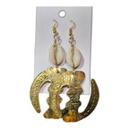 Malaika Cowrie Earrings
