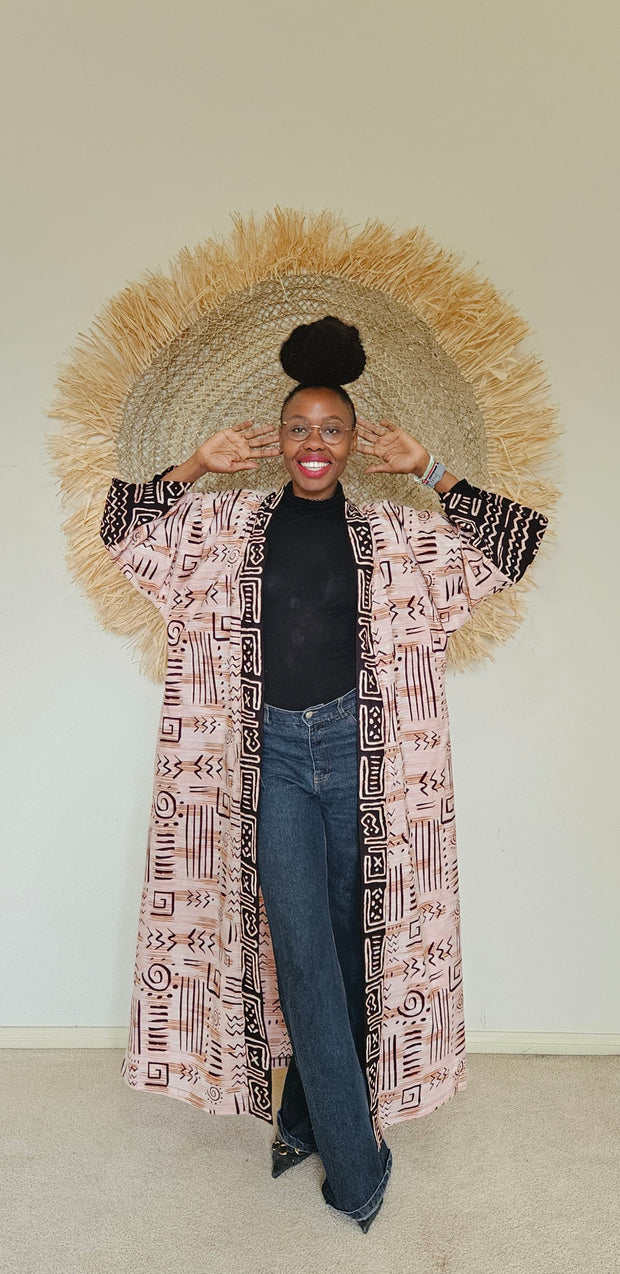 Nubian Blush Kimono