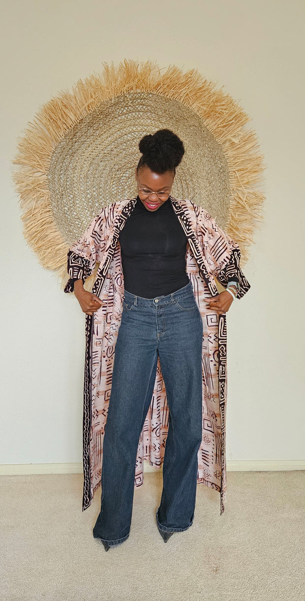 Nubian Blush Kimono