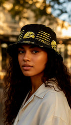 Sahara Noir Bucket Hat