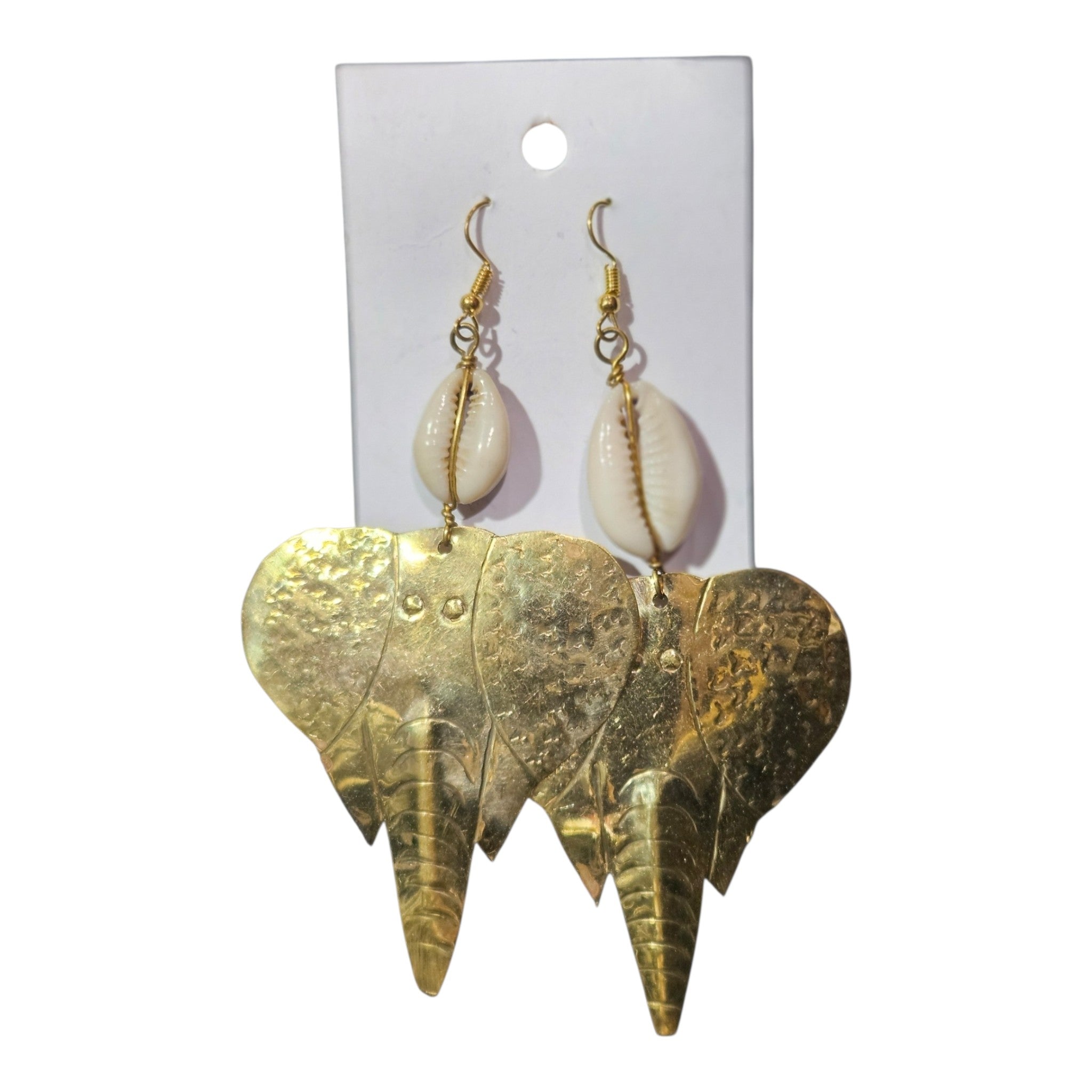 Tembo Cowrie Earrings