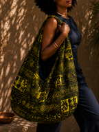Zahara tote - Amber tribal