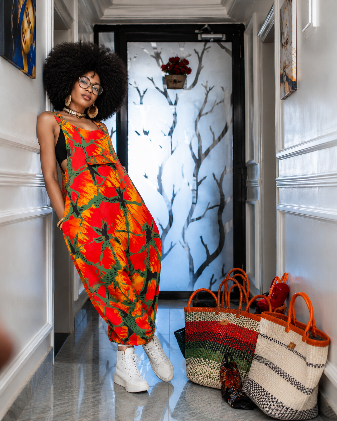 ZURI SUNFIRE JUMPSUIT