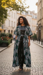 Zuri Swirl Kimono