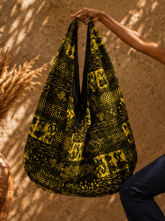 Zahara tote - Amber tribal